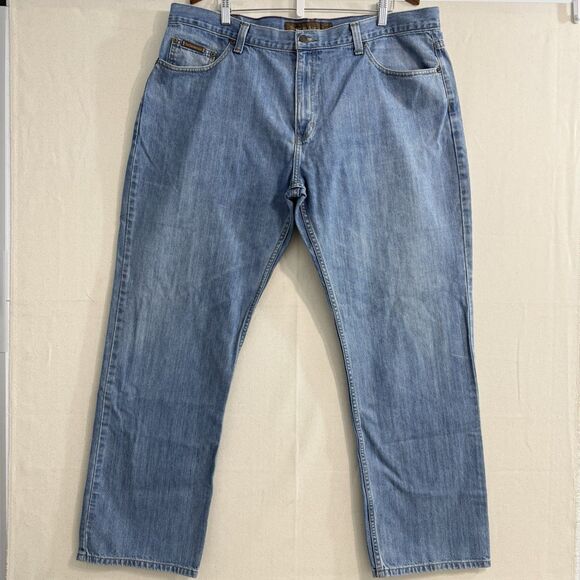 The Territory Ahead Men's Blue Denim Jeans Size 42x32 Cotton - Picture 1 of 9